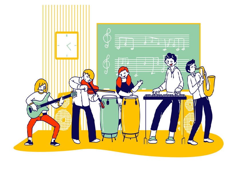 کندو-روش تبلیغاتی پیامکی برای آموزشگاه موسیقی